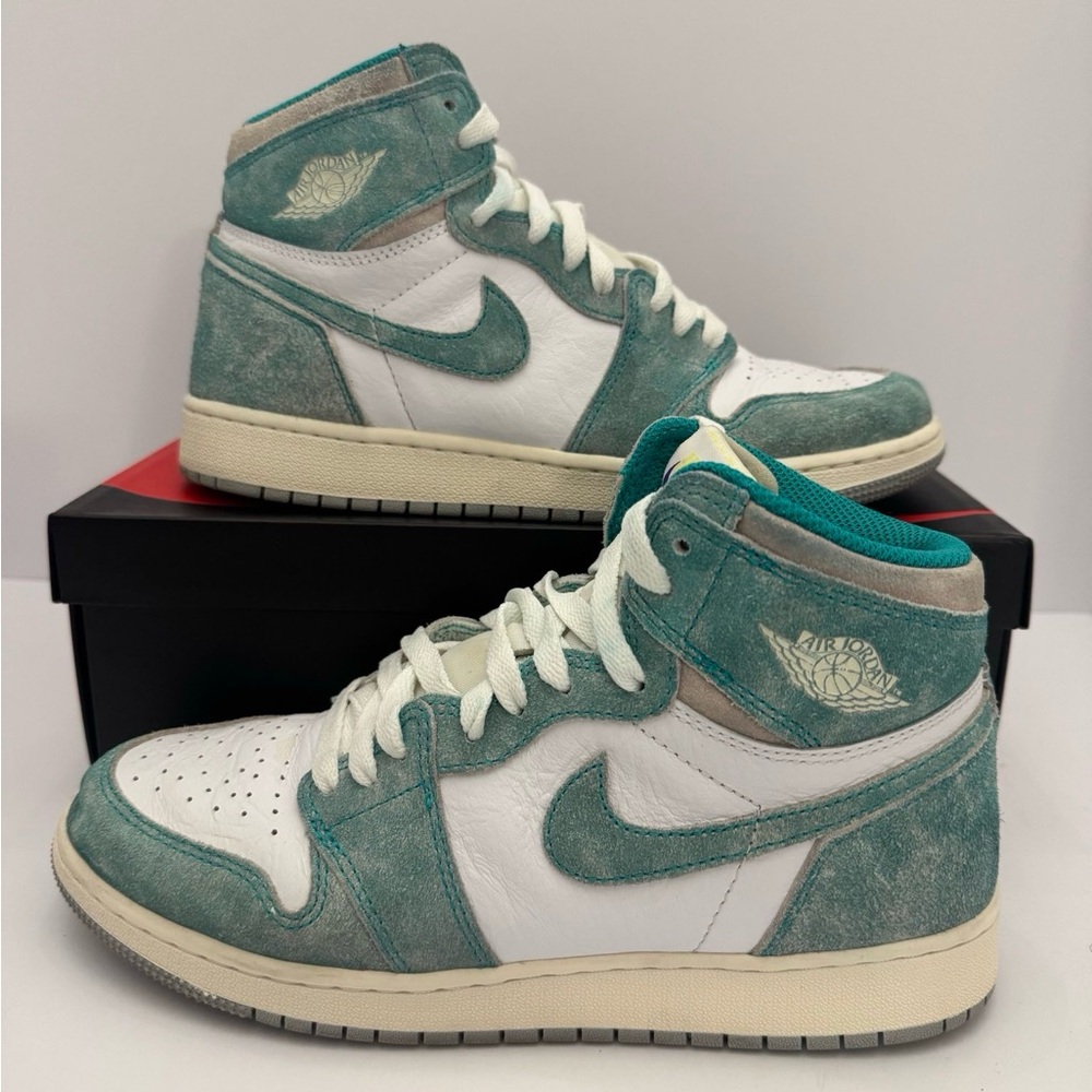 Jordan 1 Turbo Green (GS) – Size 7Y – Used – OG Box + Extra Laces